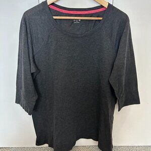 Calvin Klein Performance 3/4 length Sleeve Woman Shirt Size 1X